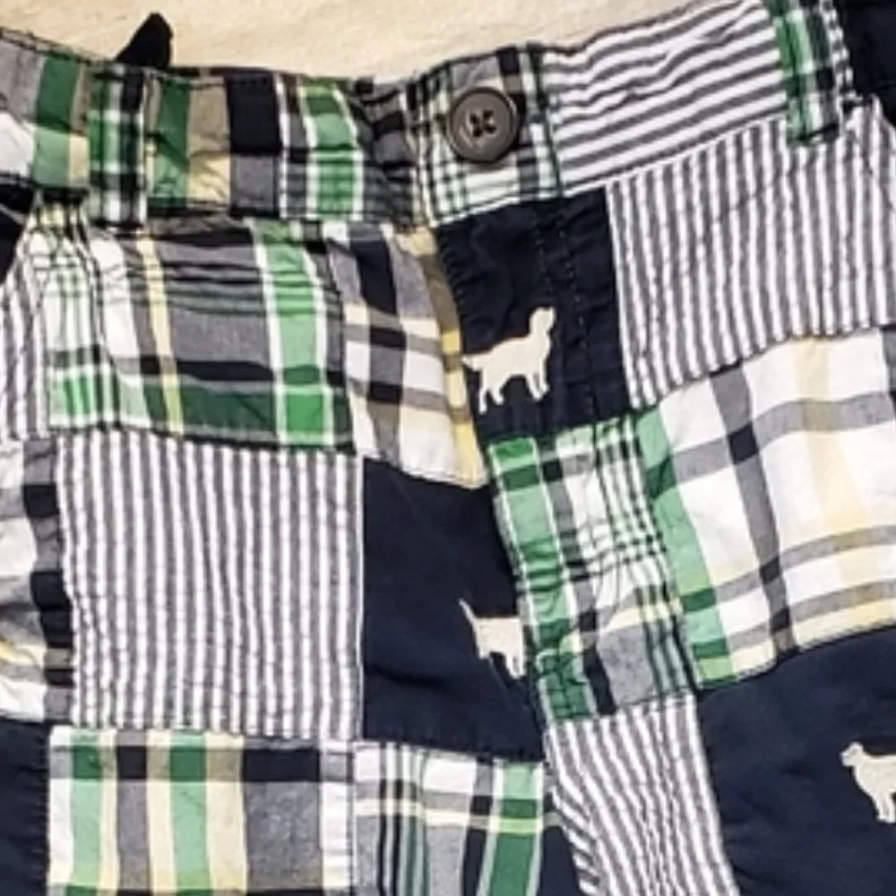 Gymboree patchwork dog shorts 3